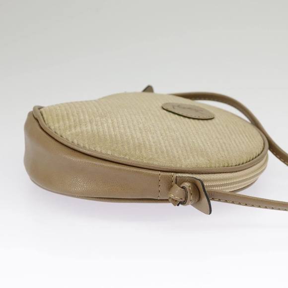 SAINT LAURENT Shoulder Bag Coated Canvas Beige Auth ep6623 - Picture 5 of 16